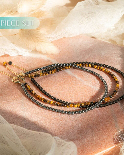 Triple Protection Anklet Set