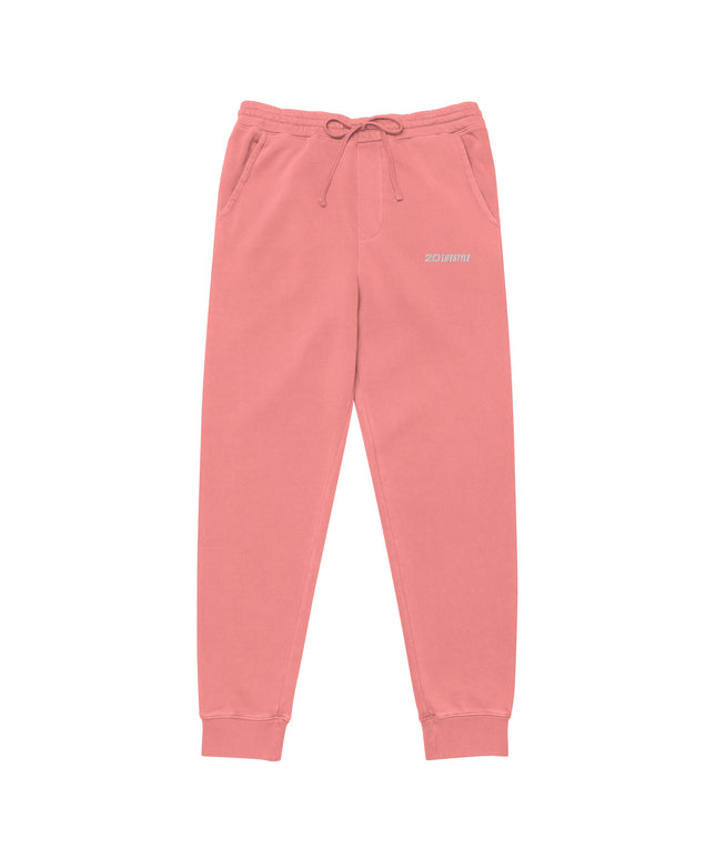 Pigment-dyed sweatpants (Pink)