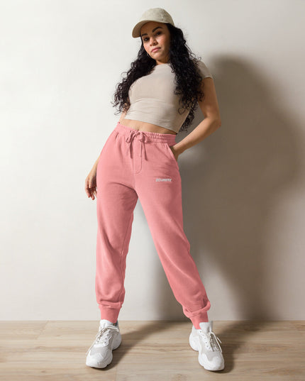 Pigment-dyed sweatpants (Pink)