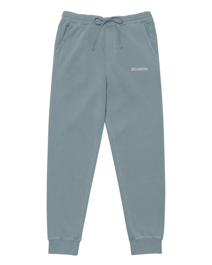 Pigment-dyed sweatpants (Slate Blue)