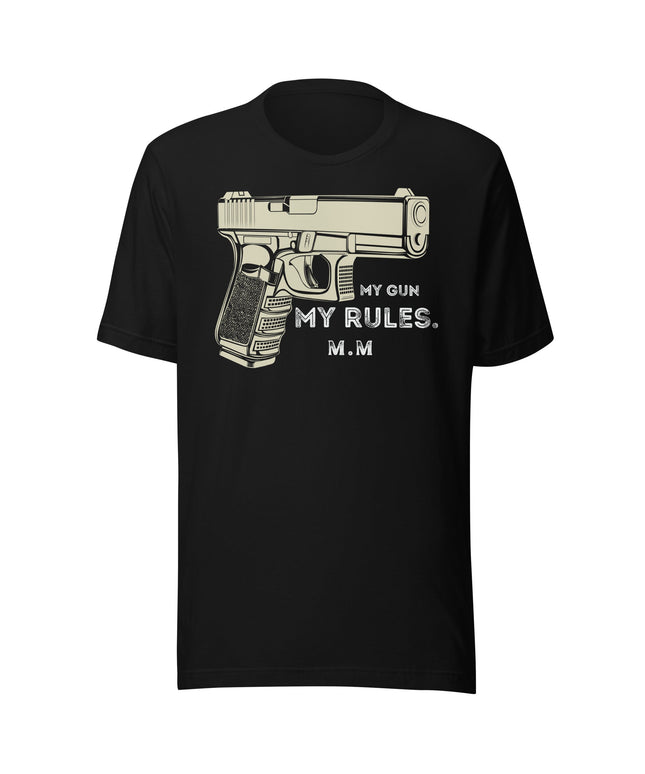 My Gun My Rules Tee - 2A Patriotic Shirt | Merican Made