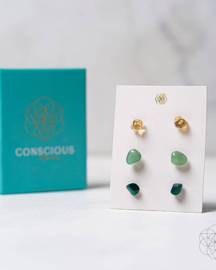 Wealth and Abundance Earring Set