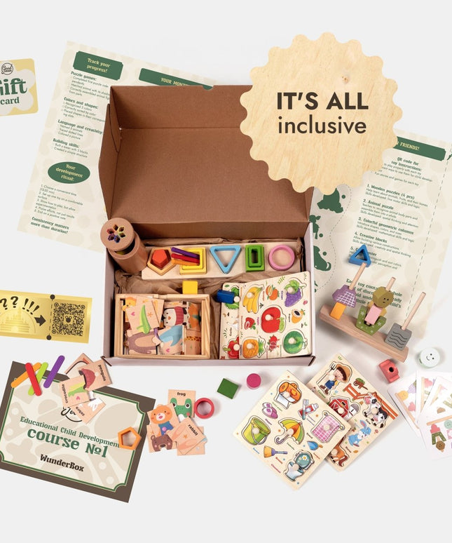 WunderBox 1-3 years old - developmental boxing for toddlers