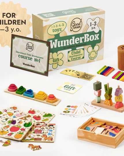 WunderBox 1-3 years old - developmental boxing for toddlers